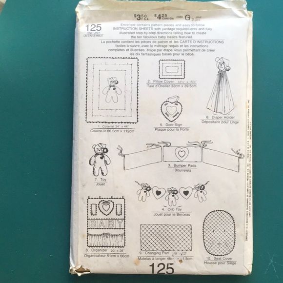 Vintage Simplicity #125 HouseMaison - Picture 3 of 4